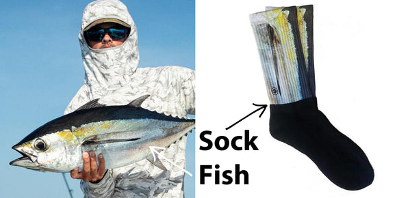 Men's Just Fishin' Socks – Doppelgänger 